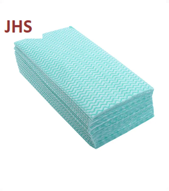 50Pcs/Roll Disposable Breakpoint Wood Pulp Kitchen Towels Cleaning Cloth Glasses Dish Wipes  China Manufacturer