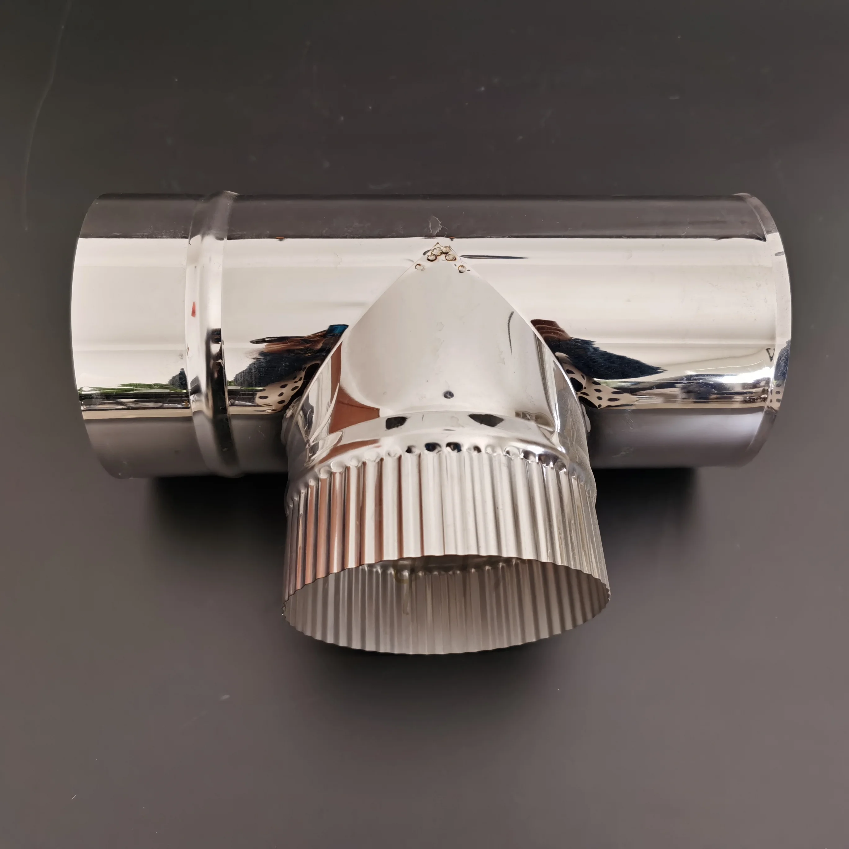 Single Wall Flue Systems Stainless Steel Chimney For Fireplace Wood Pellet Stove