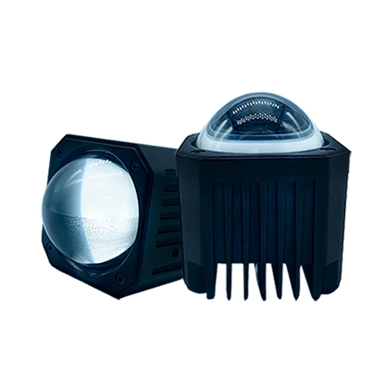 Motorcycle Headlight Spotlight Factory Selling LED Projector HD Bifocal Lens Laser Integrated High quality Retrofitted Upgrade