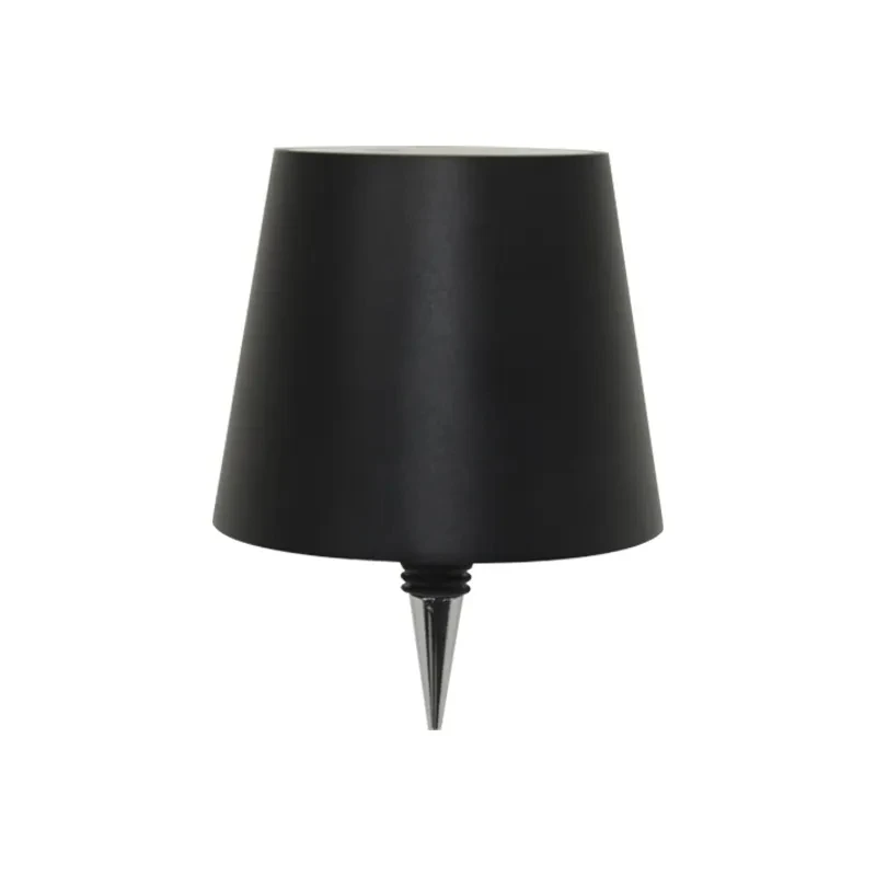 Restaurants Bar Rechargeable Cordless LED Wine Bottle Table Lamp with Touch Control Dimming for Party and Dining Ambiance
