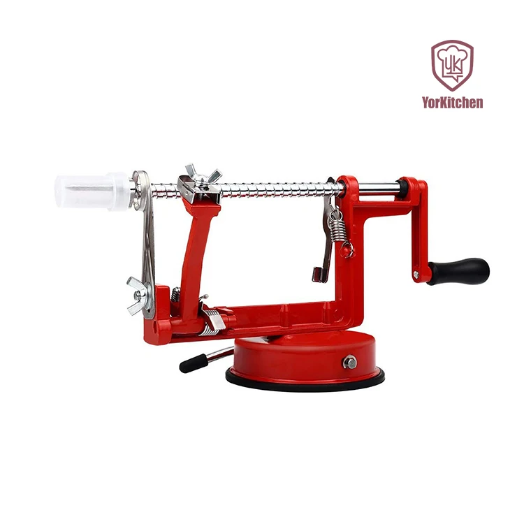 Apple Peeler with Suction Base Stainless Steel Blade Apple peeler slicer corer