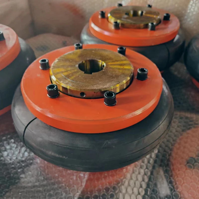 F Type Flexible Couplings Cast Iron Borer Fenaflex Flex Multi Angle Pump Motor Rubber Tire Tyre Coupling With Flange