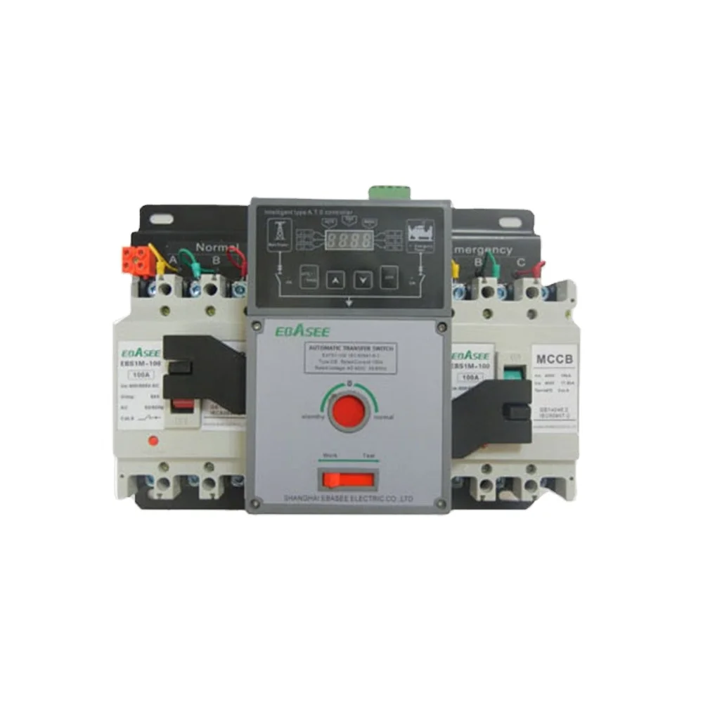 3p 4p CB type ATS dual power automatic transfer switch