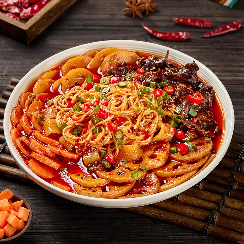 Simida Chongqing Malatang Self-heating Hot Pot Instant Noodles 381g Box Package