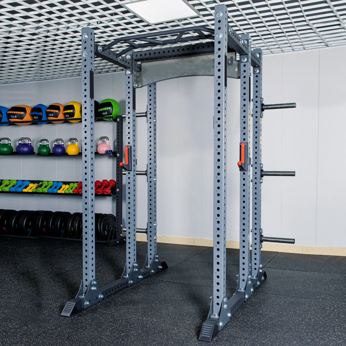 Lead man Multi Functional Household Smith Machine Frame Fitness Squat Frame Barbell  heavy duty power rack