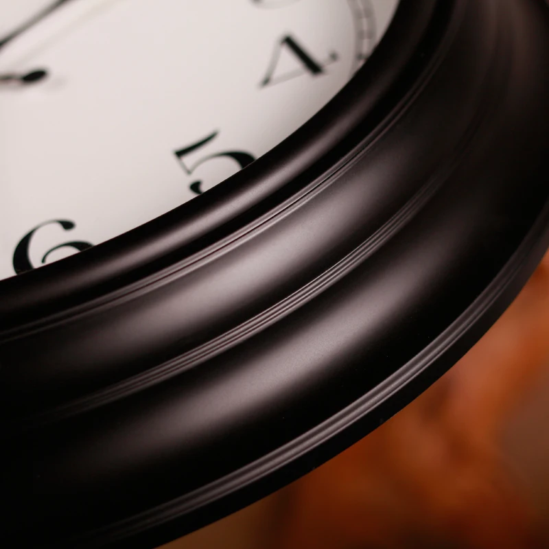 Digital wall clock decorate of home