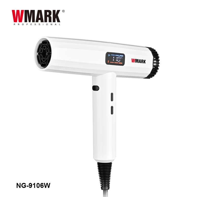 WMARK NG-9106W оптовая продажа высокоскоростной бесщеточный двигатель 100000 об/мин профессиональный фен для волос электрический парикмахерской