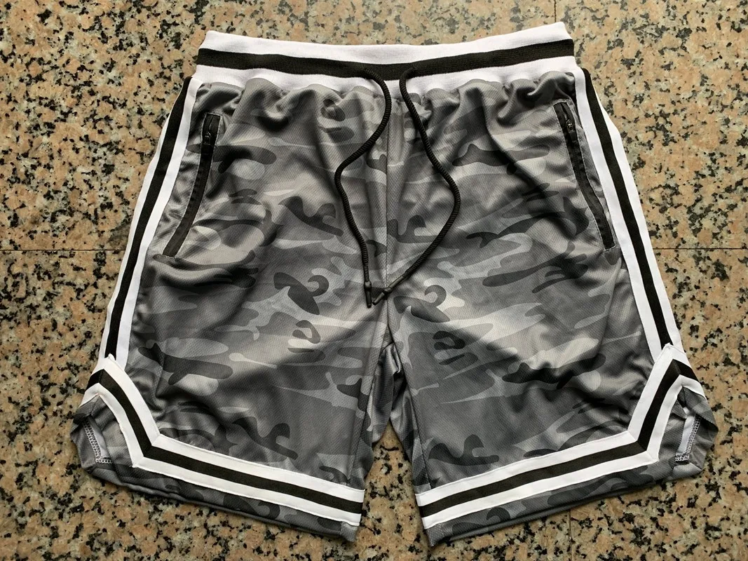 Мужские спортивные баскетбольные шорты для активного отдыха, модный Камуфляжный дизайн