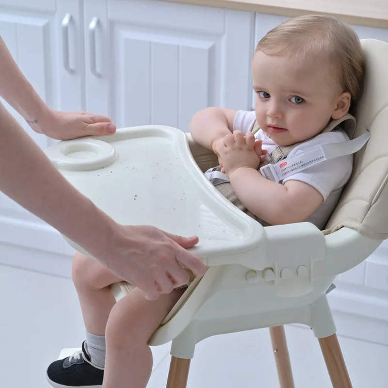 Multi-functional Children Dining Chair Adjustable Baby Dinner Chair Fold-able Infant High Chair