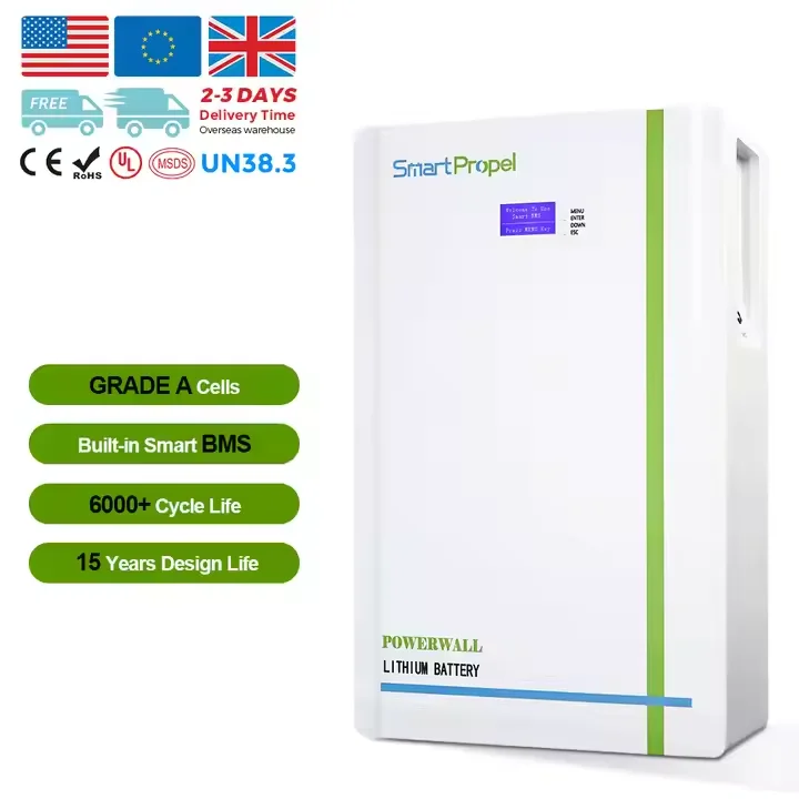Powerwall Floor Install 5kwh10kwh LED Scree Smart MBS 5Kwh/15Kwh 48V Llithium ion Battery with wholesaler