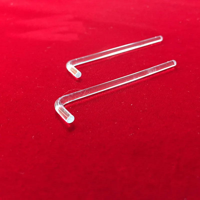  Лидер продаж Заводская поставка индивидуальный прозрачный гибкий стержень из сплавленного кварцевого стекла диаметром 5 мм для лабораторий