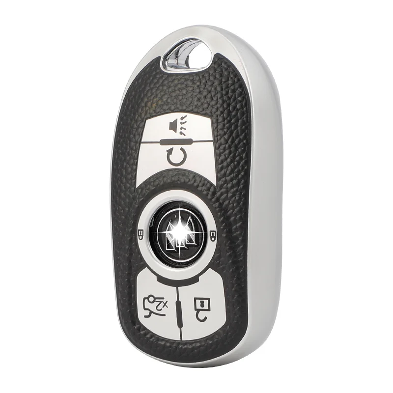 Car Key Protected Cover Remote Tpu Holder Leather Case Box Accessories Car Key Case For Buick A09H6 Ankeqi 2