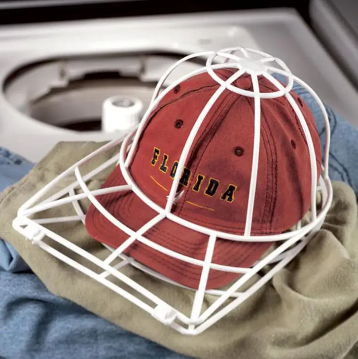 Plastic cap washer cap cage Black Hat Box Red White Stock 2020112102