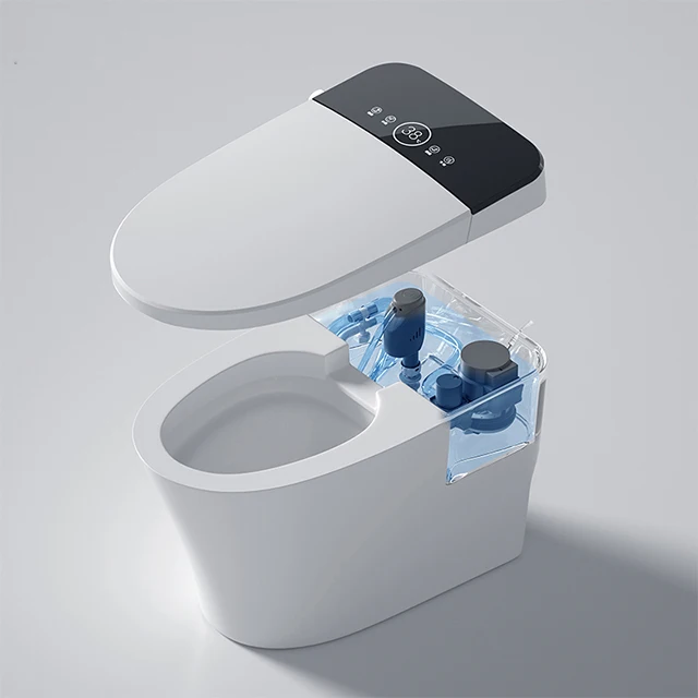 FREE SHIPPING TA00X81Bathroom Products Smart Toilet Sanitary Ware Electronic Concealed Smart Wc Toilet With Remote