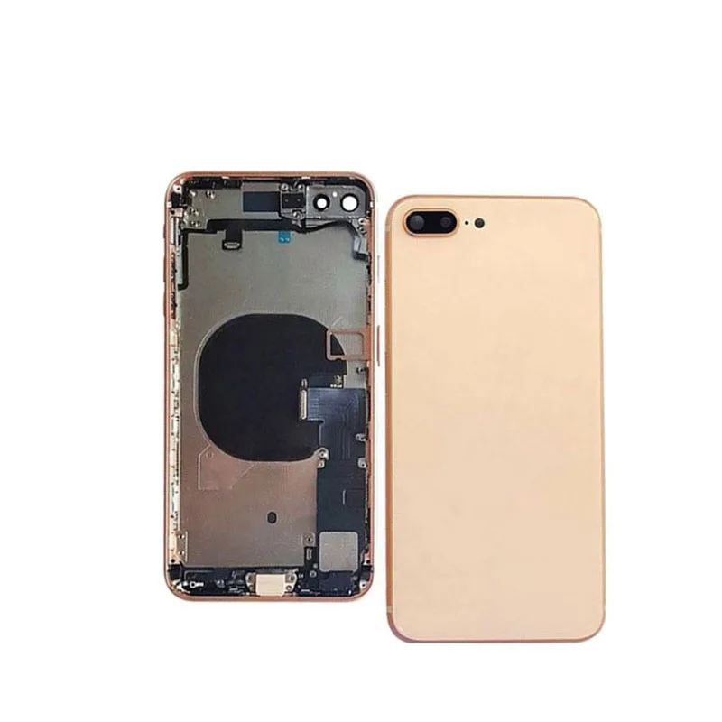 Корпус из розового золота для iphone 6 7 дюймов задняя часть с плоскими иглами набор переоборудования цветов алмазная Замена