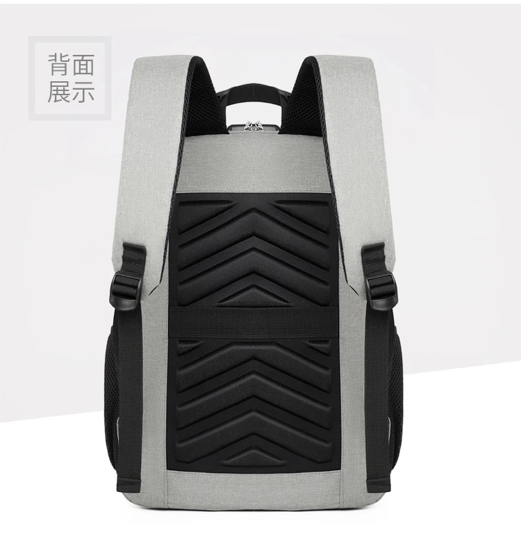 anti theft slim nylon usb 15.6 inch casual durable school travel business laptop men backpack for high school student