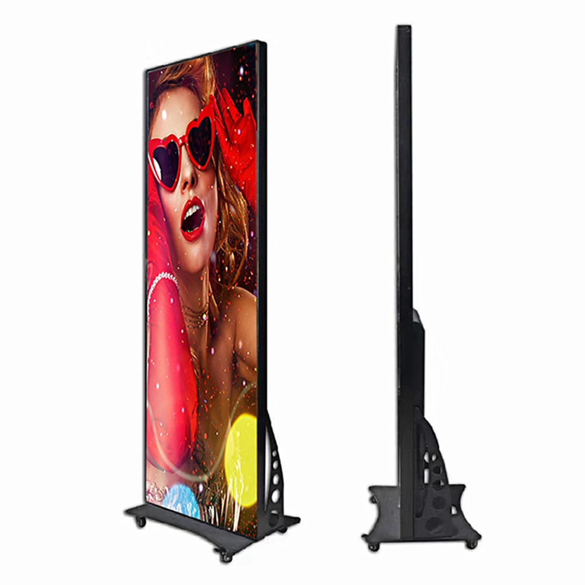 2023 New Decorative Digital Mirror P3.9 Led Display Floor Screen