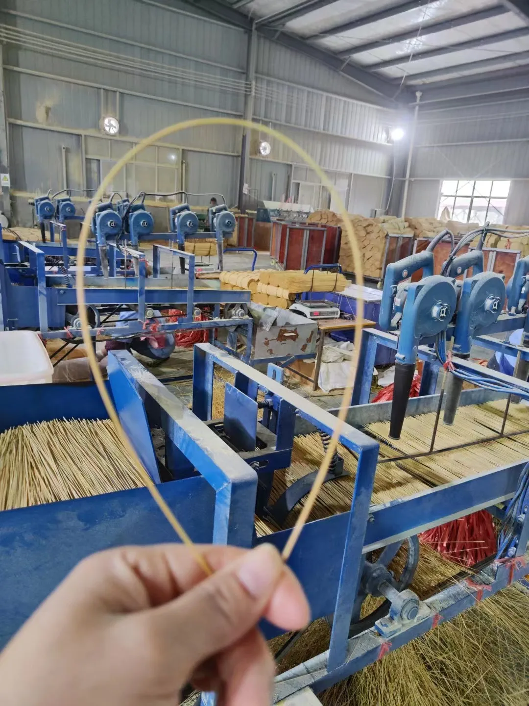 Chinese Made Bamboo Skewers Used to Make Agarbatti