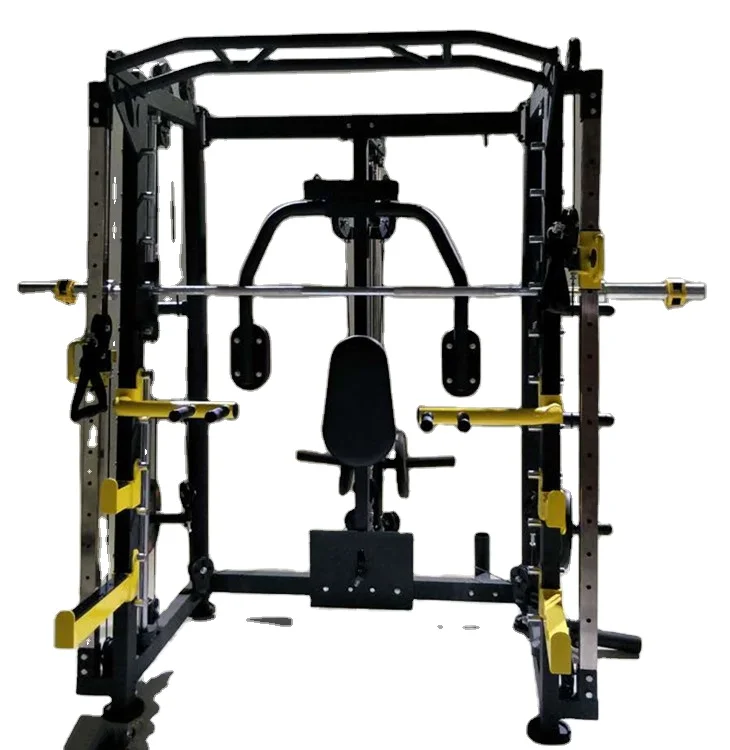 
2021 hot sale gym fitness equipment commercial smith machine parts price 