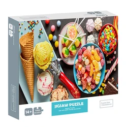 Wholesales customized education professional manufacturer hardboard puzzles game brain teaser colorful paper jigsaw puzzle