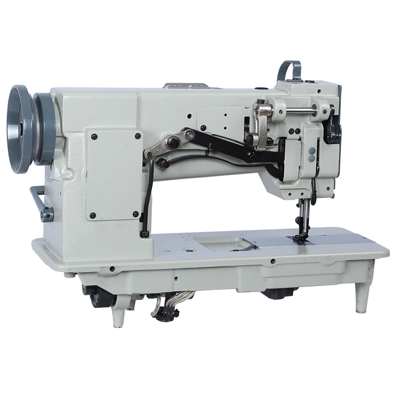 4400 chinese guangdong single needle walking foot with table and motor lockstitch price sewing machine 550w  factories in china