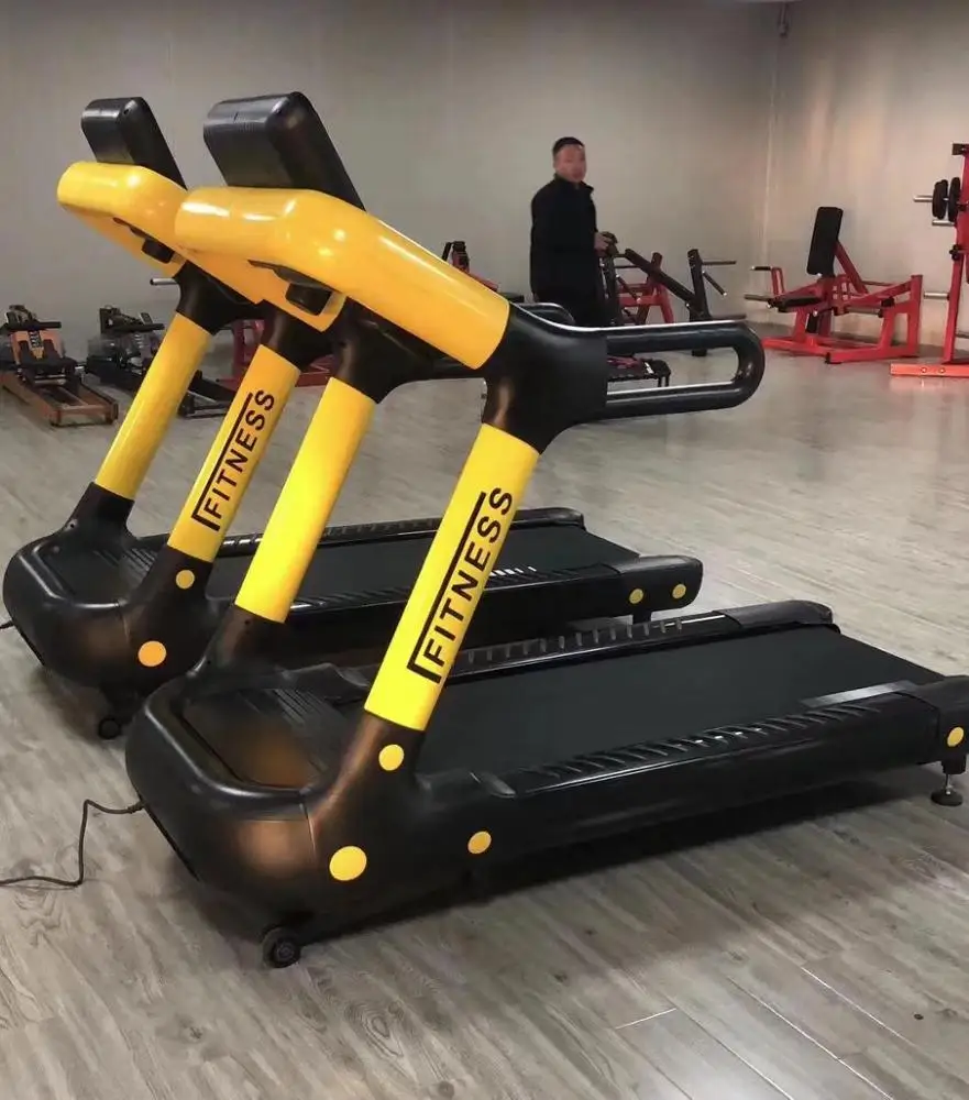 Беговая дорожка для кардио-тренажерного зала 7hp с электродвигателем переменного тока автоматическая китайская беговая
