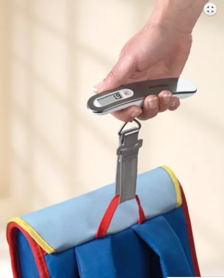 High quality stainless steel digital travel weighing scale for suitcase travel luggage weight