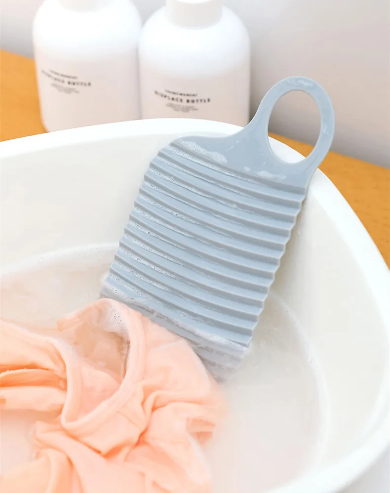 High Quality Plastic Washboard Thicker Home Portable Mini Non-slip Underwear Washing Board