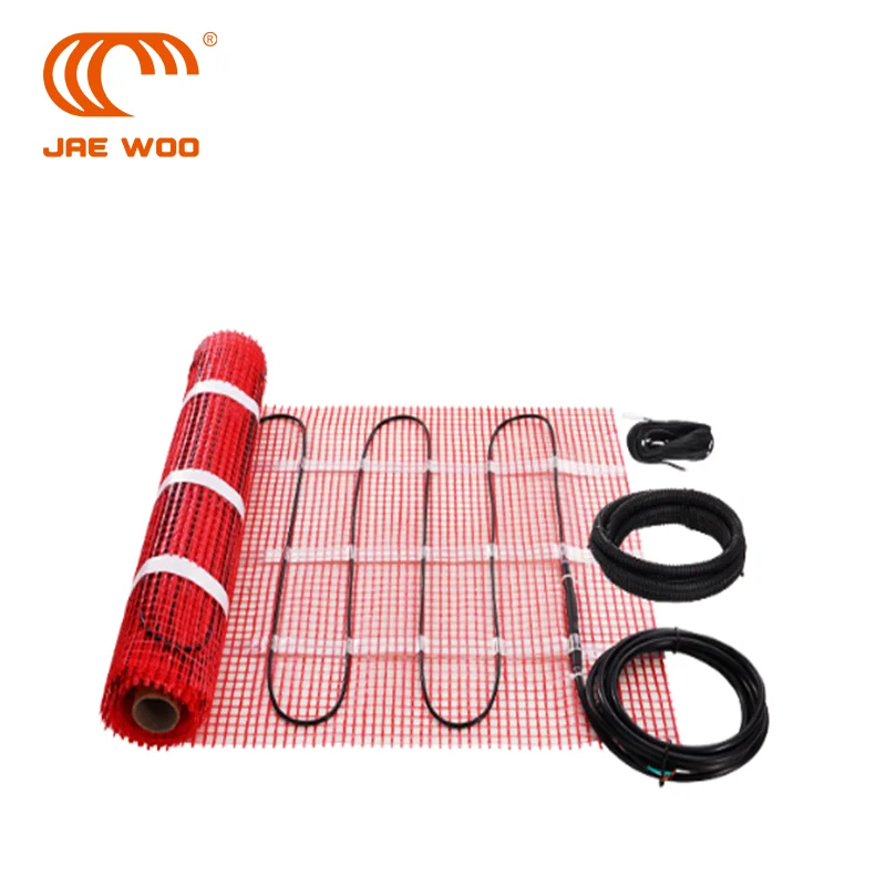 OEM 200w New Heating Cables  Mat  Waterproof Electric Heating cable mesh Floor Heater Outdoor Manufacturers From China