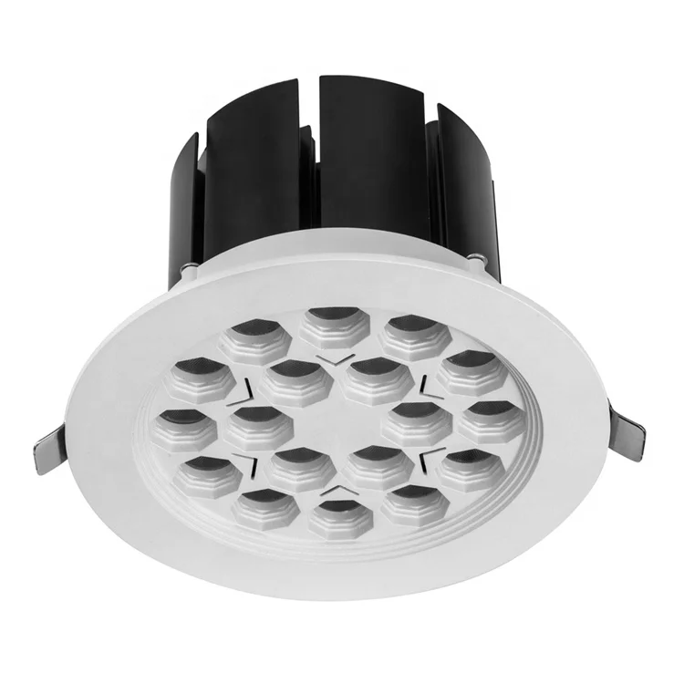 Gem Jewelry Anti-dazzle heat sink 40w led downlight 4/6 inch recessed lighting led ceiling light fixture