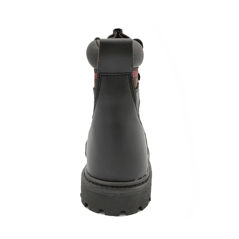 KINGUARD working shoes industries for men safe toe  lace  black safety boots 2021