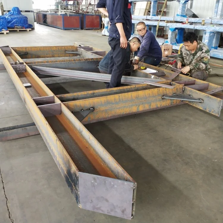 OEM large scale Steel Structure weldment and machining fabrication for equipment