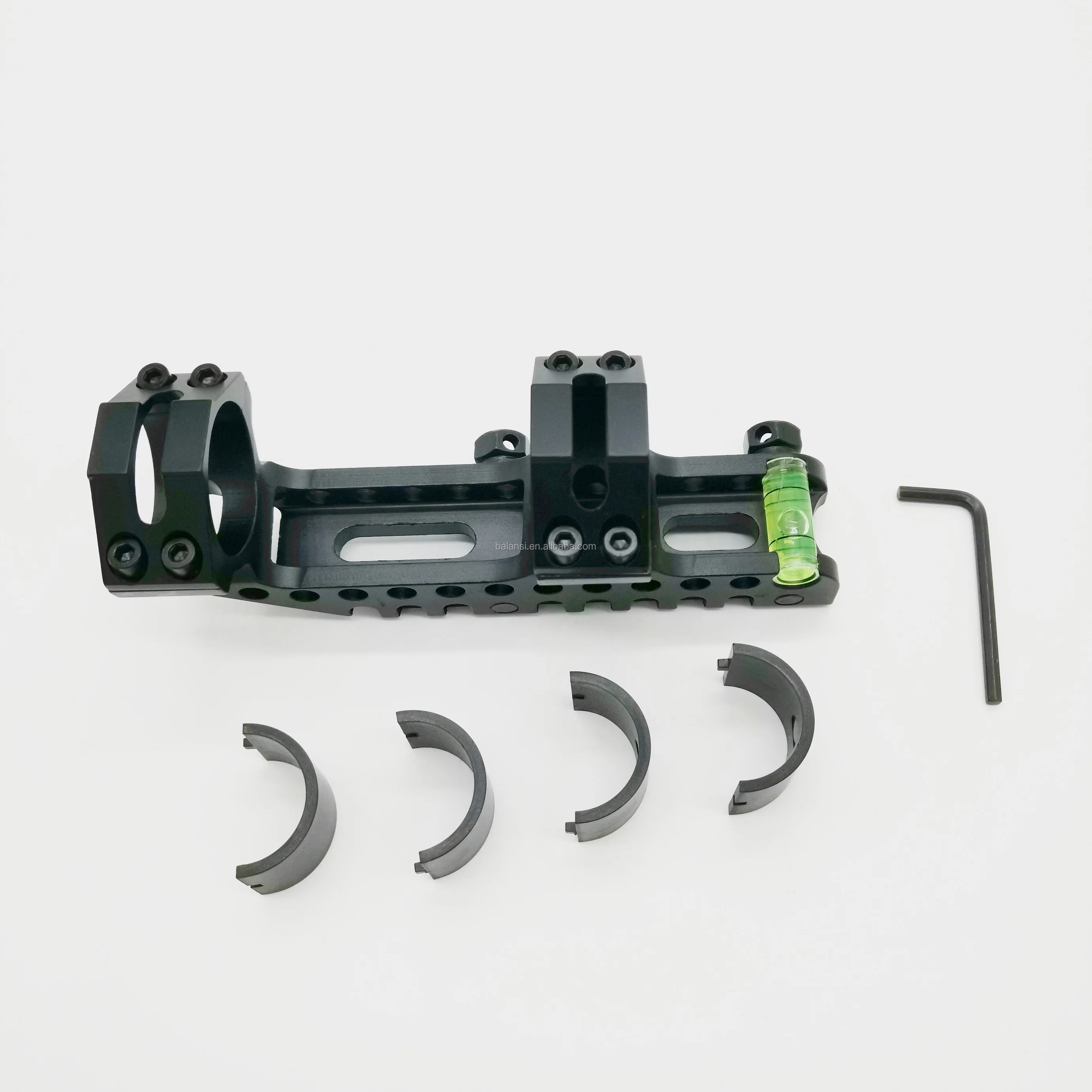 30mm/25.4mm Dual Ring Cantilever Scope Mount with Bubble Level