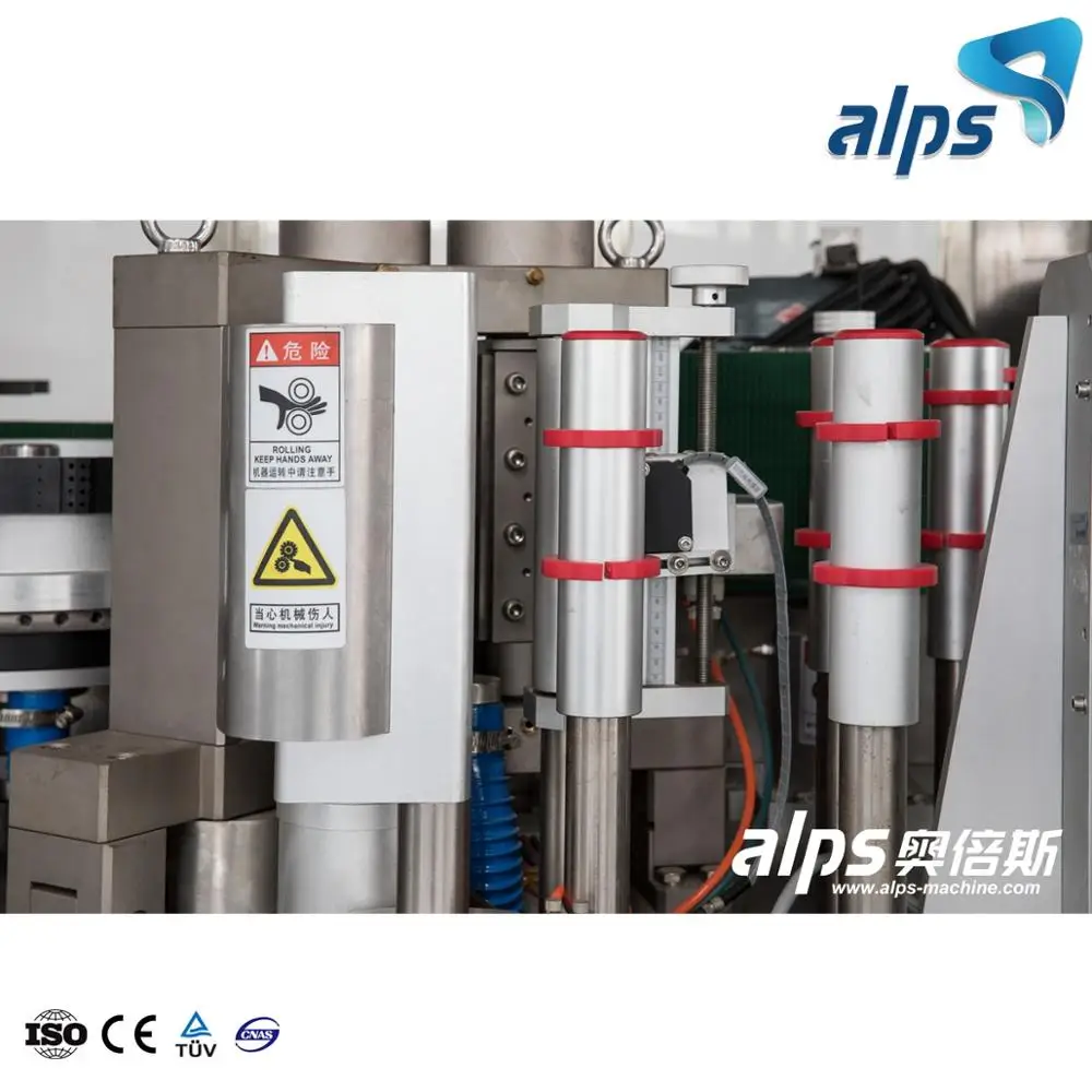 High Quality Rotary Type Mineral Water Beverage Bottle Hot Glue Opp Labeling Machine