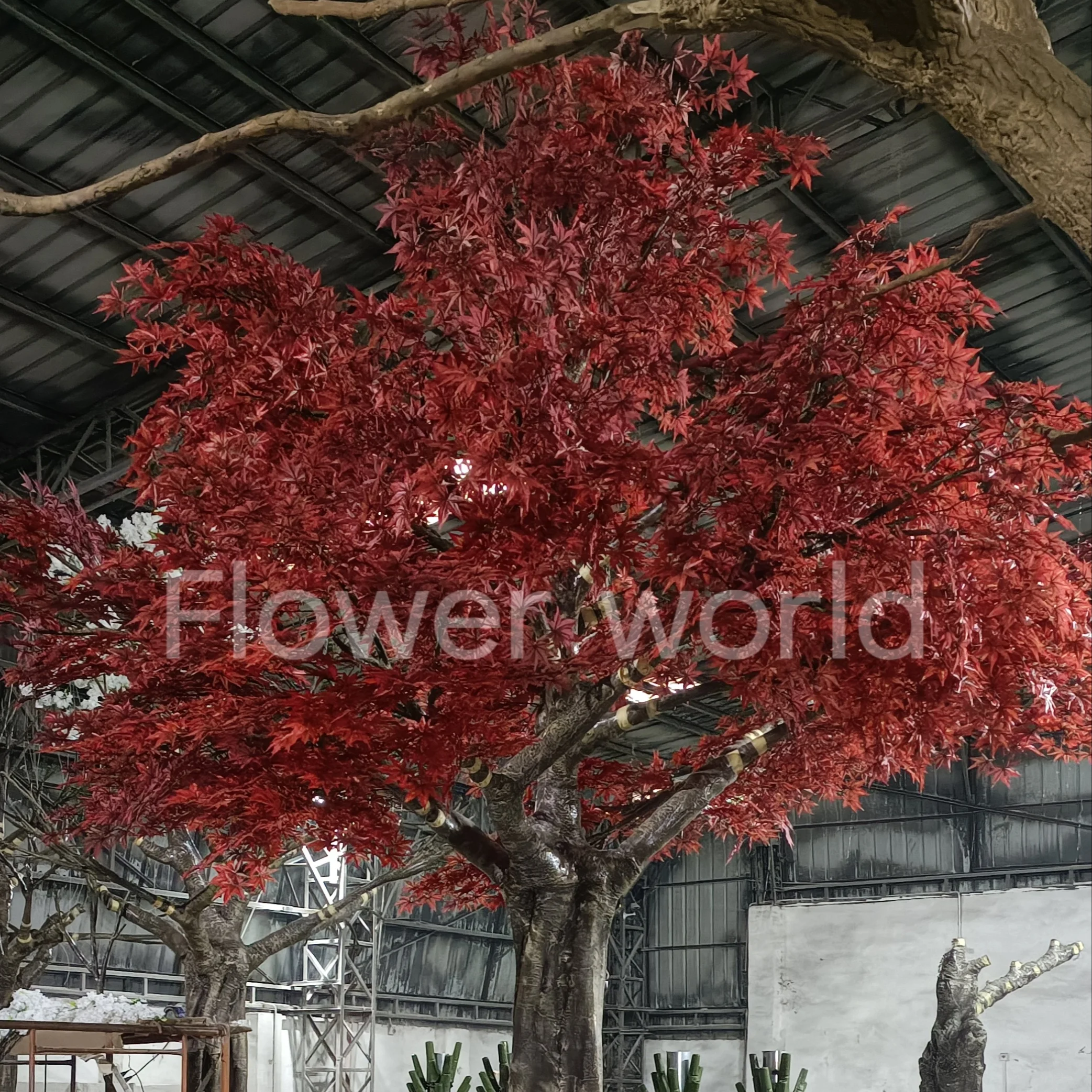 Customize artificial plants tree Wedding Decoration Artificial Cherry Blossom Tree Pink America Yellow White tree decor