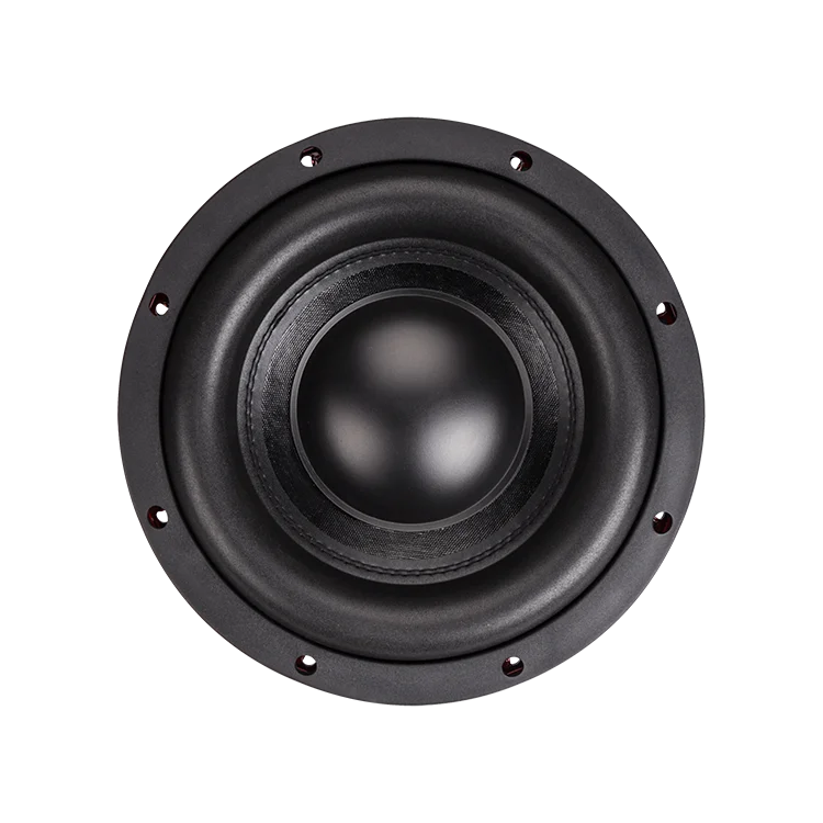 JLD 1200W Car Subwoofer Strong Car Speaker 8 Inch Subwoofer Built in Amplifier Max Black Western APR Power Wooden Audio Coil Pcs