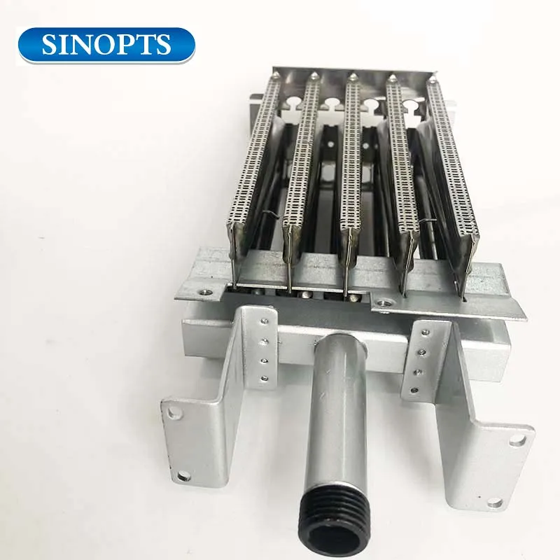 4 Rows Tube Burner Fire Row Burner NG LPG For Noodle Cooker Steam Oven Bucket Stove Burner