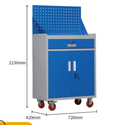 Антистатический супер прочный металлический шкаф для хранения мелких деталей с 40 ящиками
