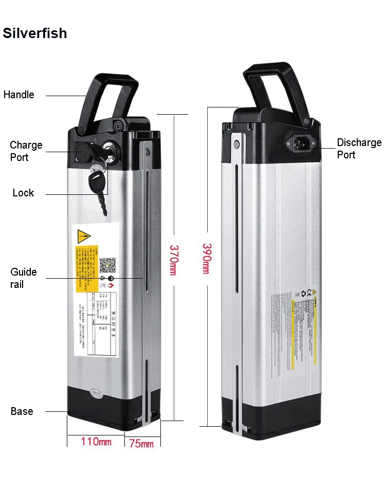 Rechargeable 21700 3.7v 5000mAh li ion battery 48v 10.4ah li-ion ebike battery pack