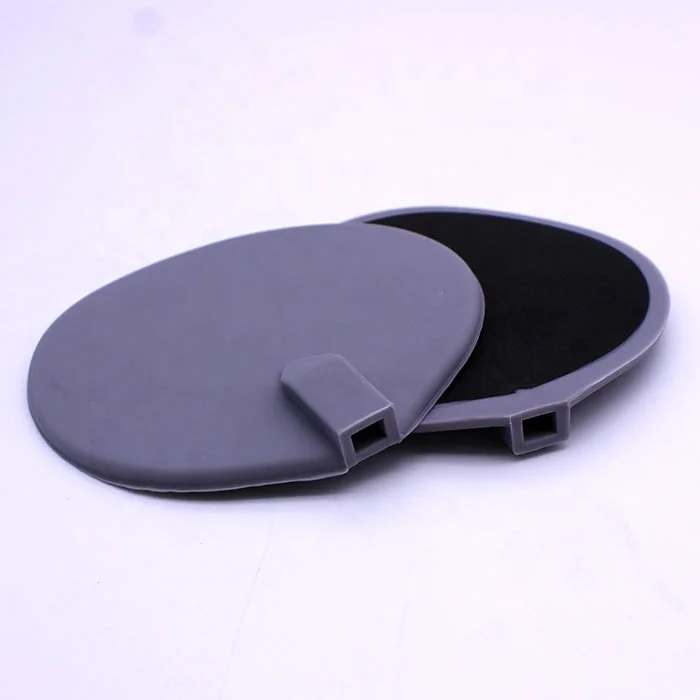 Physiotherapy pulse massager 95mm Round tens carbon Silicon rubber electrode pads for tens ems units