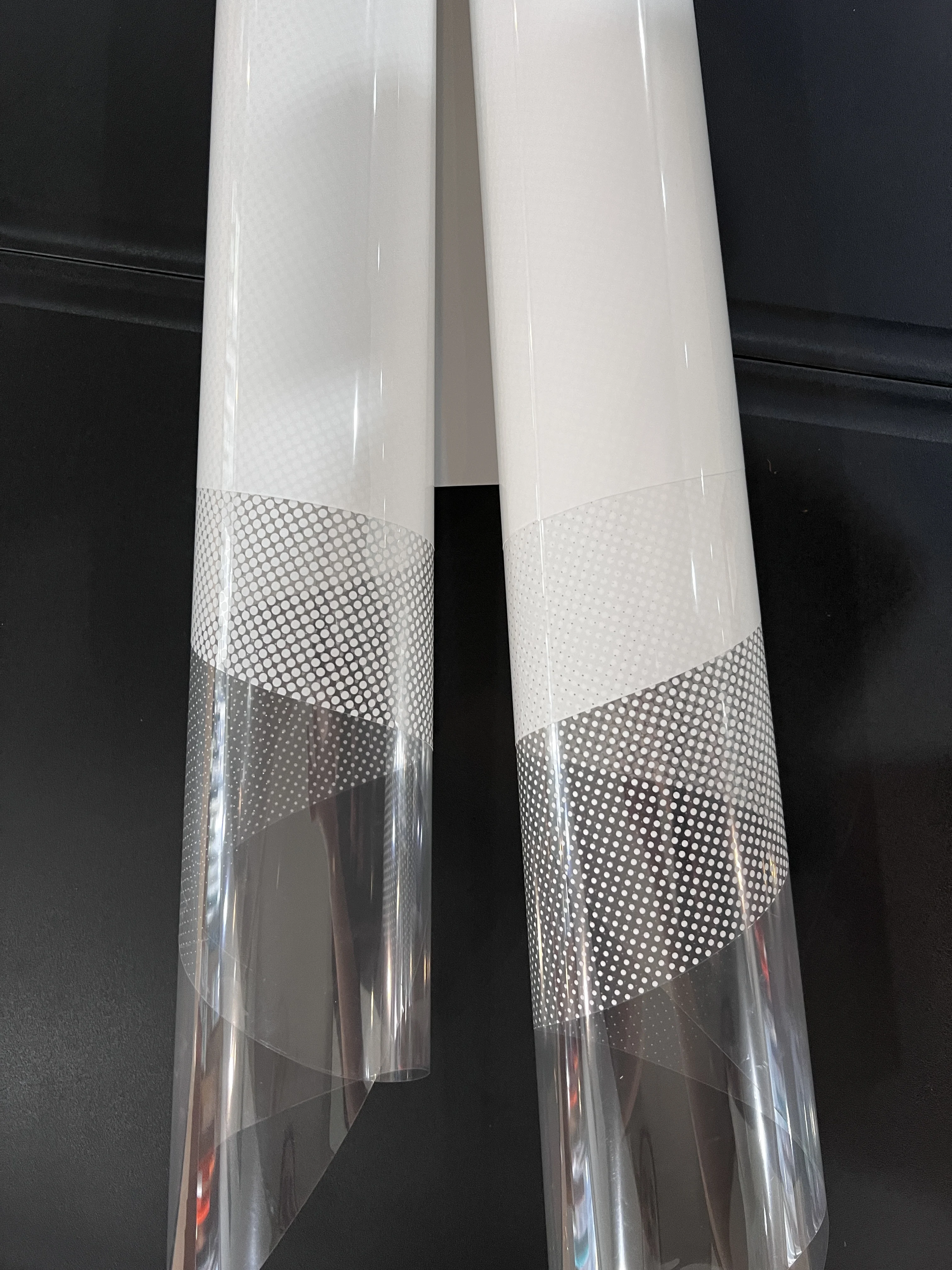 LIDA Office Privacy Decorative Matte White Window Film SRC White Opaque House Hotel Privacy Frosted Film