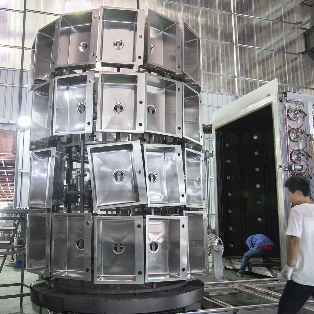 Stainless Steel Sheet Furniture Stainless Steel Ware Physical Vapor Deposition Pvd Coating Machine System