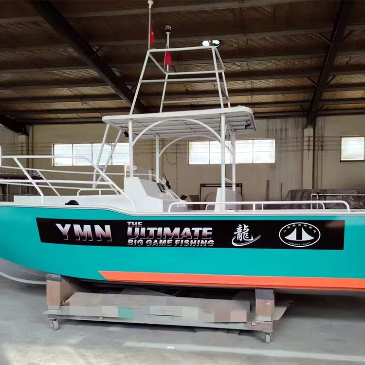 30Ft Center Console Aluminum Fishing Boat With Hard Top And Tower