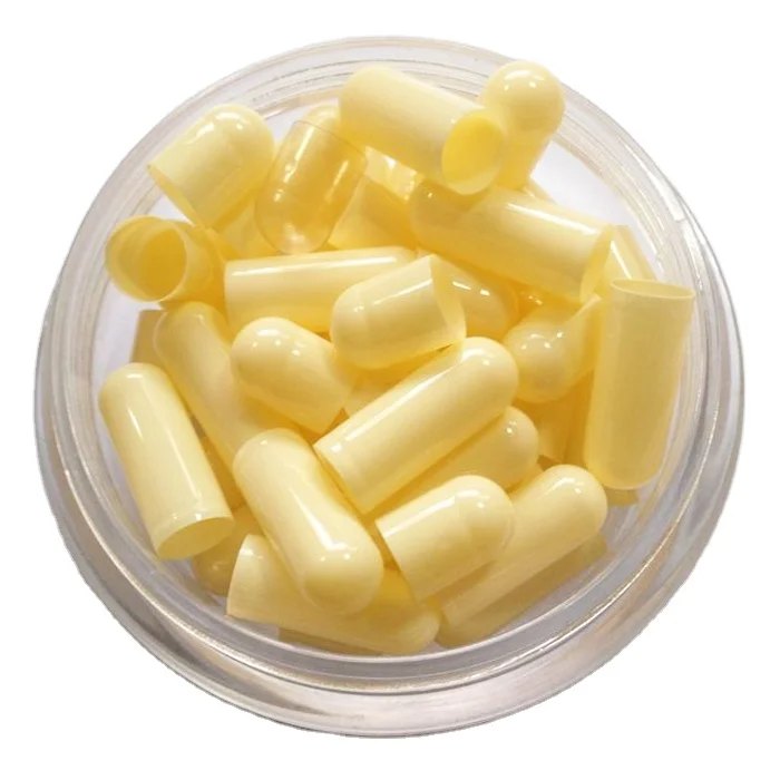 Black color size 00 bovine gelatin empty capsules separated