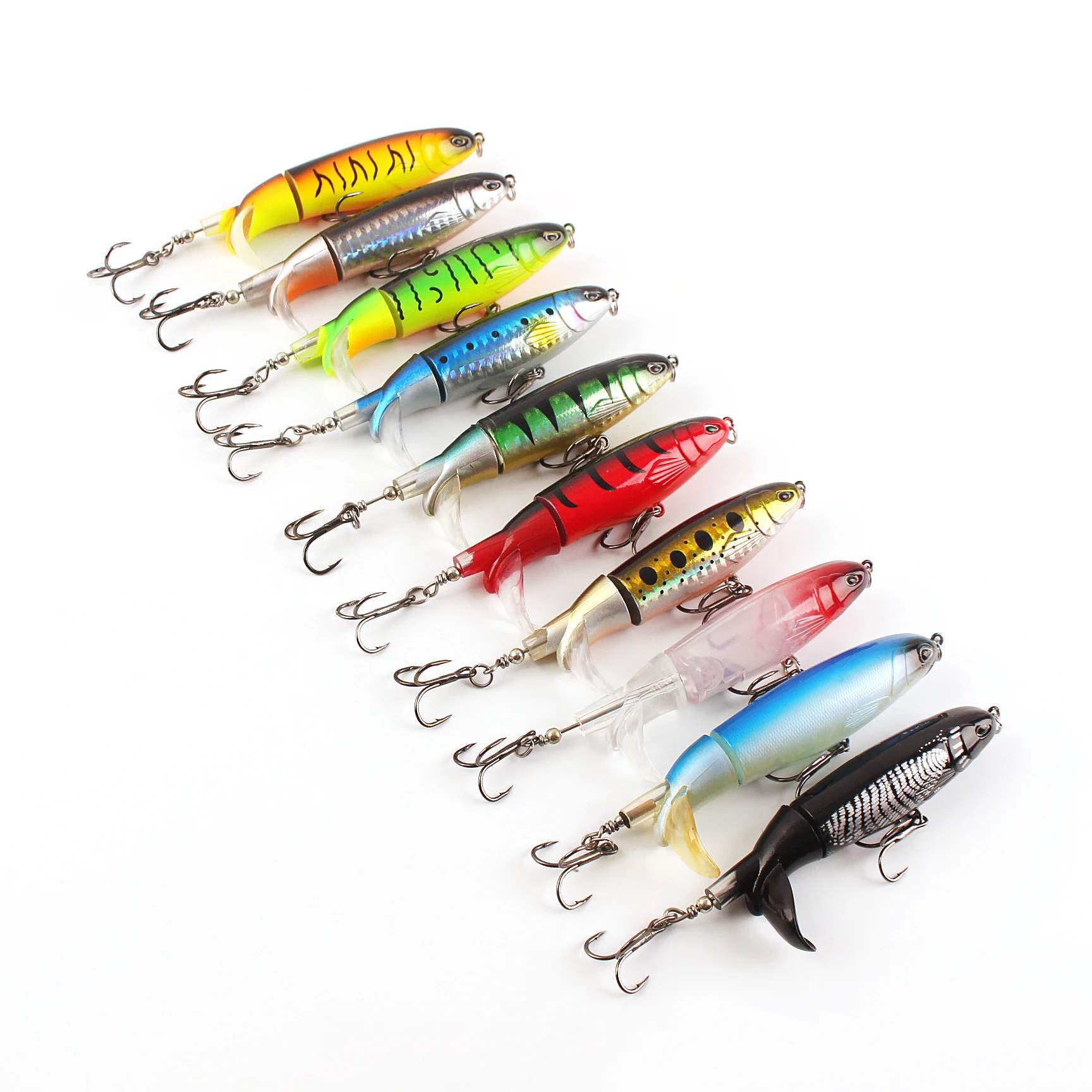 Luya Bait Simulation Fish Bait Floating Water Sound Bead Hard Bait Fishing Gear