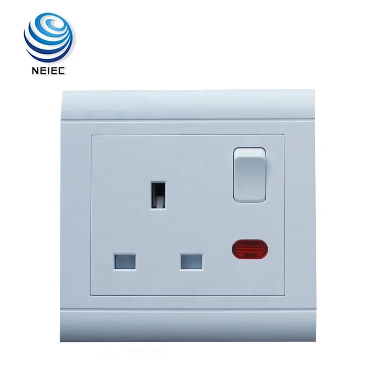 20A DP Double pole Switch with Neon Switch Light wall switch