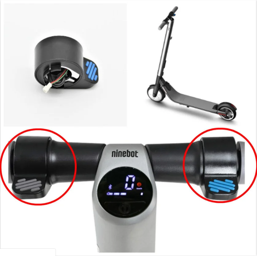 ABS Electric Scooter Thumb Dial Sensitive Accelerator Repair Throttle Replacement Throttle Brake Finger Button Kit