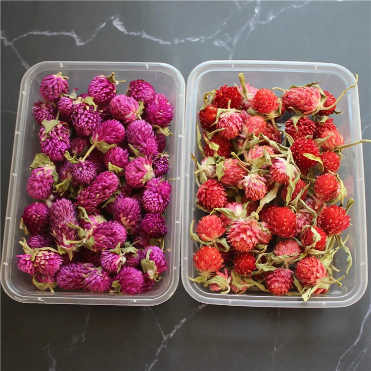 Сушеные цветы, шары, амарант, цветочный чай