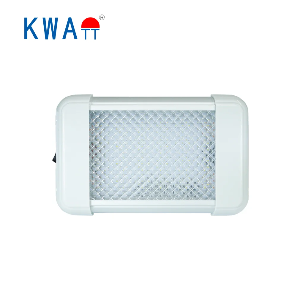 KWATT Factory Top -selling 12V-24V  Vehicle LED Auto Car  Interior Lights for Caravan Cabin RV  With Switch Car Lighting System