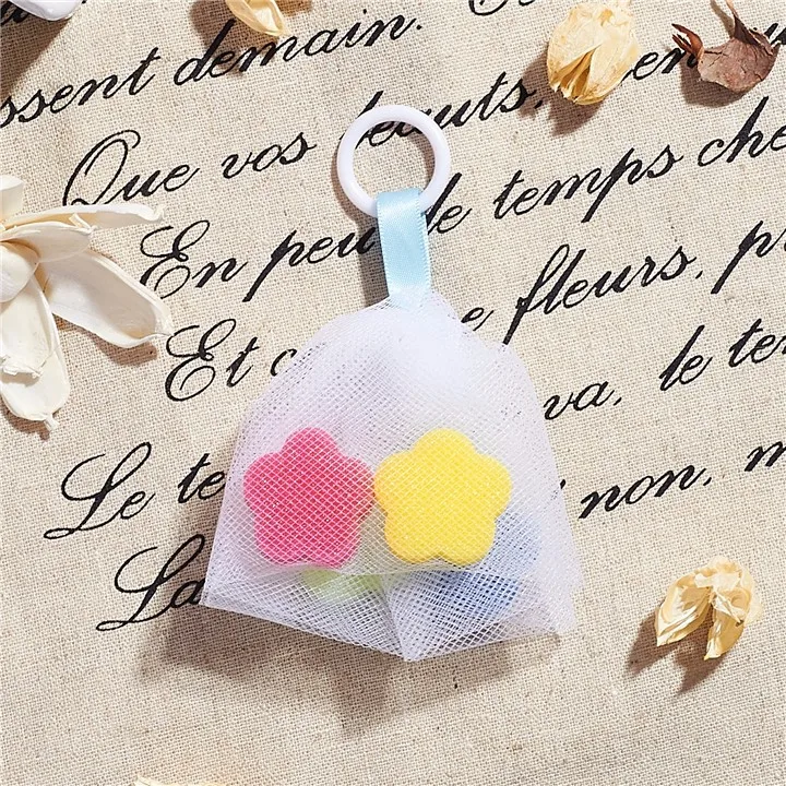 Foam net facial cleanser PE net for facial cleansing bubble maker A85